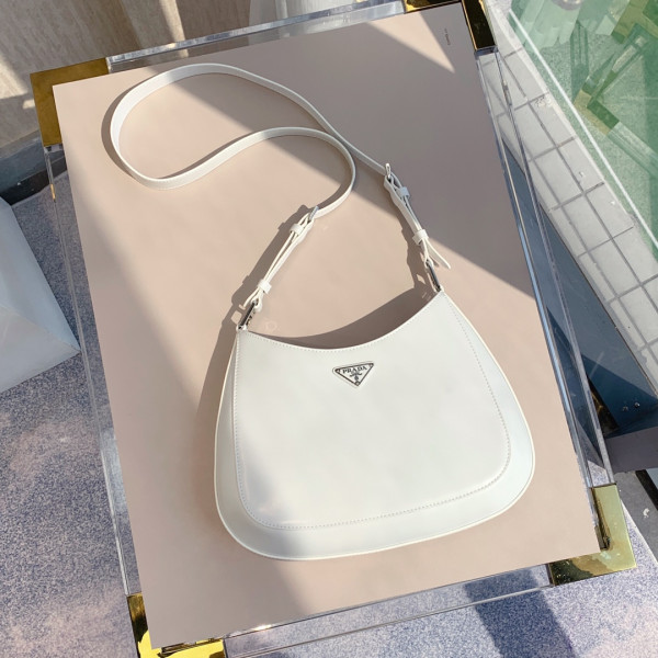 Pra*a cleo brushed leather shoulder bag