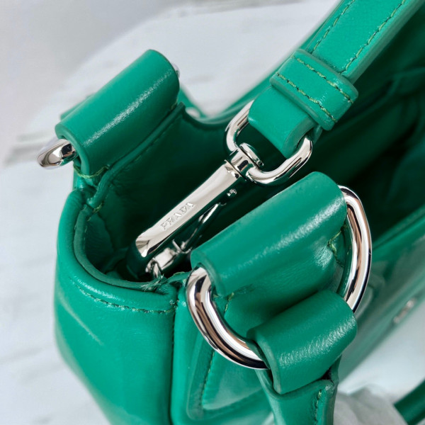 Pra*a moon padded nappa-leather bag