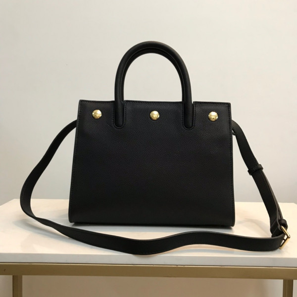 B**rry mini leather title bag