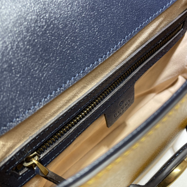 G*u*i small messenger bag with double g