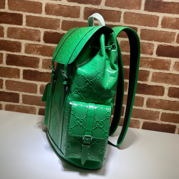 G*u*i gg embossed backpack