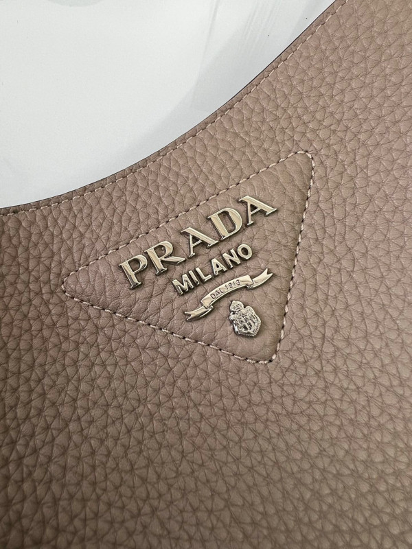Pra*a leather mini shoulder bag