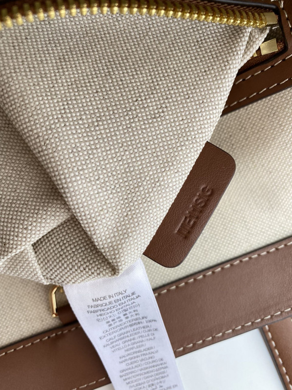 B**rry medium monogram motif leather tote