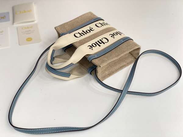 CHLOÉ woody nano tote