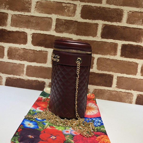 G*u*i quilted leather belt bag