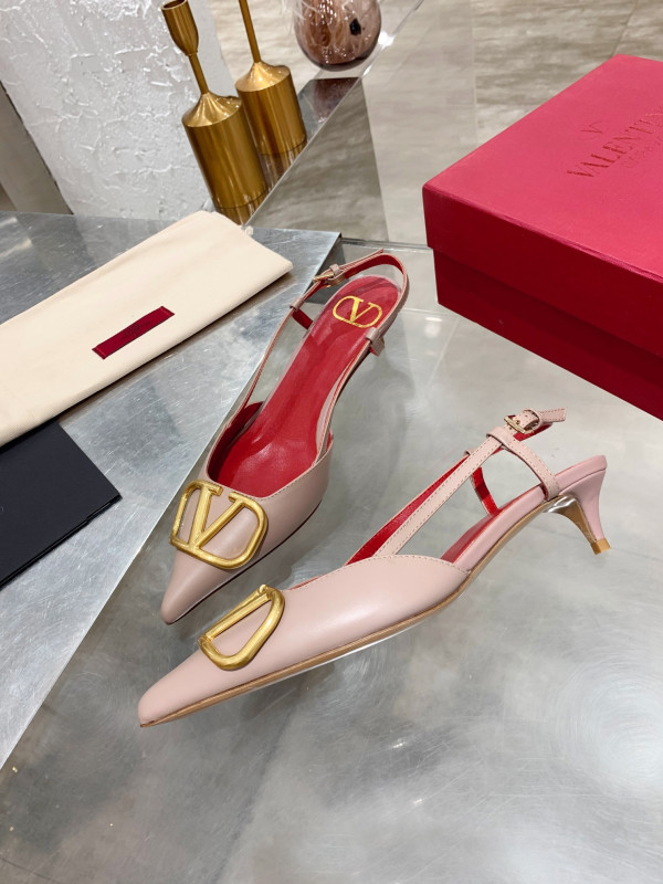 Valentino 40mm VLogo Signature slingback pumps