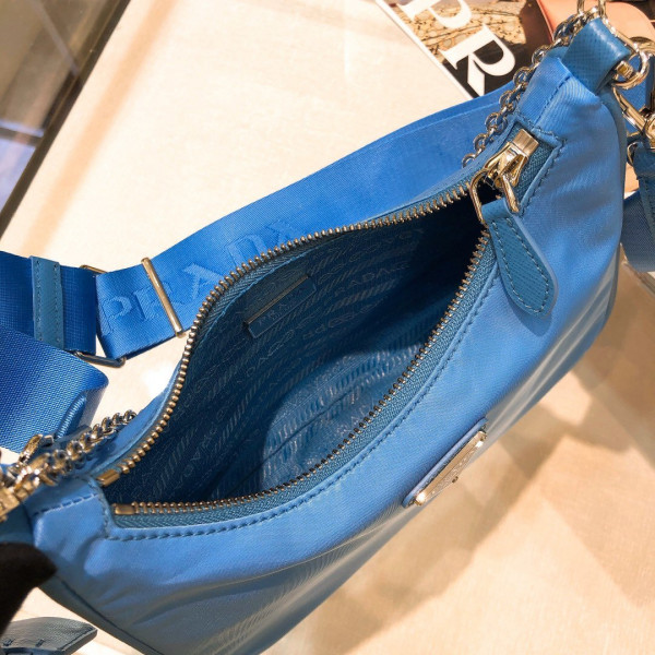 Pra*a nylon hobo bag