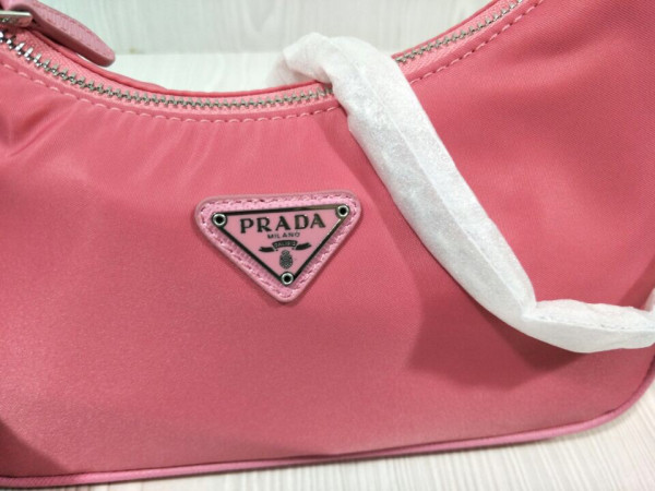 Pra*a nylon hobo bag