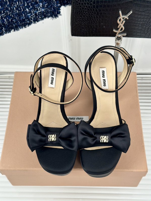 MIU MIU platform sandal
