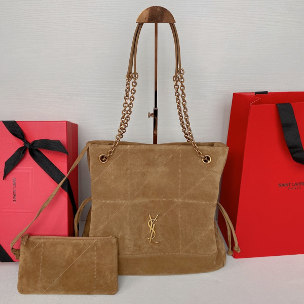 Y*L jamie shopping bag in suede