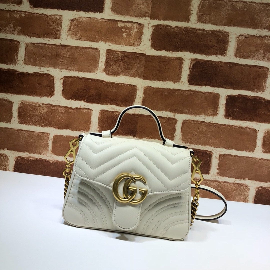 G*u*i gg marmont mini top handle bag